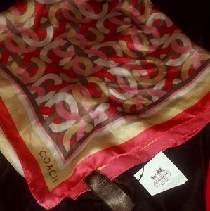 Coach scarf.